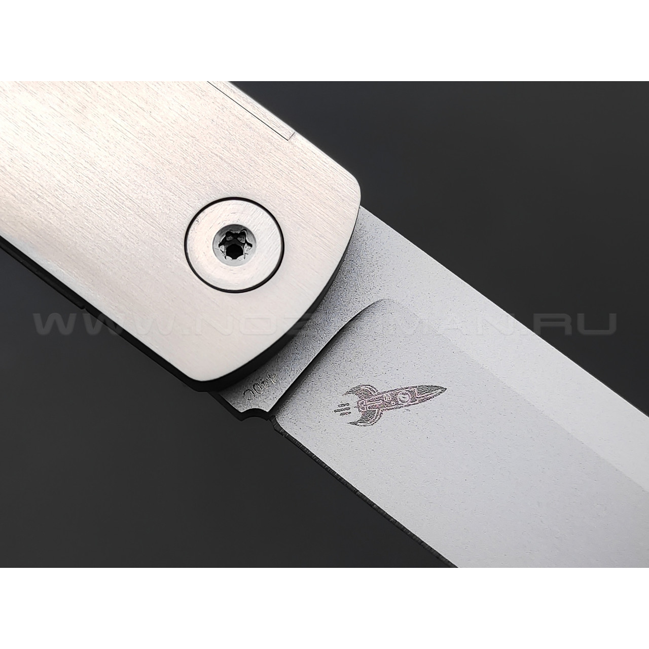 Нож Boker Plus Rocket Titan 01BO264, сталь 440C, рукоять Titanium
