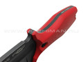 N.C.Custom нож Grave Limited сталь X105 blackwash, рукоять G10 red
