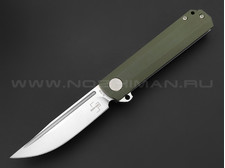 Нож Boker Plus Cataclyst GRN 01BO656SOI сталь 440C, рукоять Stainless steel, G10