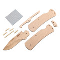Детский складной нож конструктор CRKT Nathan's Knife Kit Wood Craft 1032, дерево бук