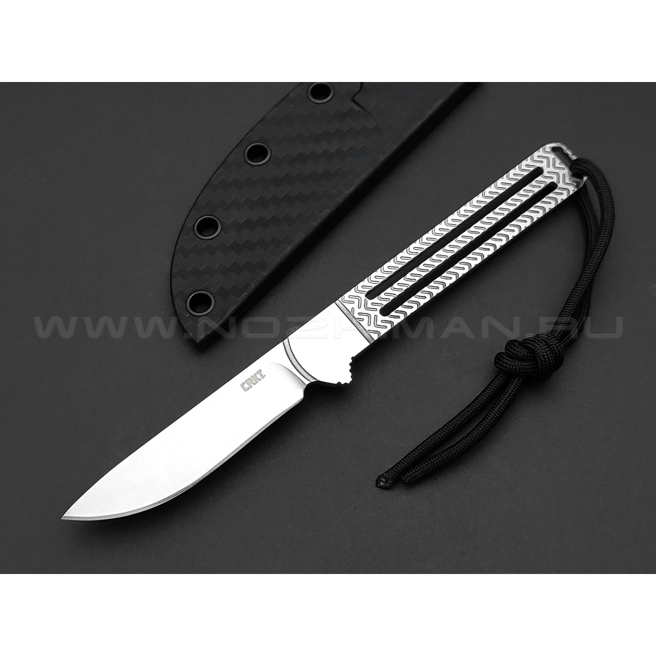 Нож CRKT Testy 7524 сталь 420J2, рукоять Stainless steel
