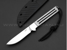 Нож CRKT Testy 7524 сталь 420J2, рукоять Stainless steel