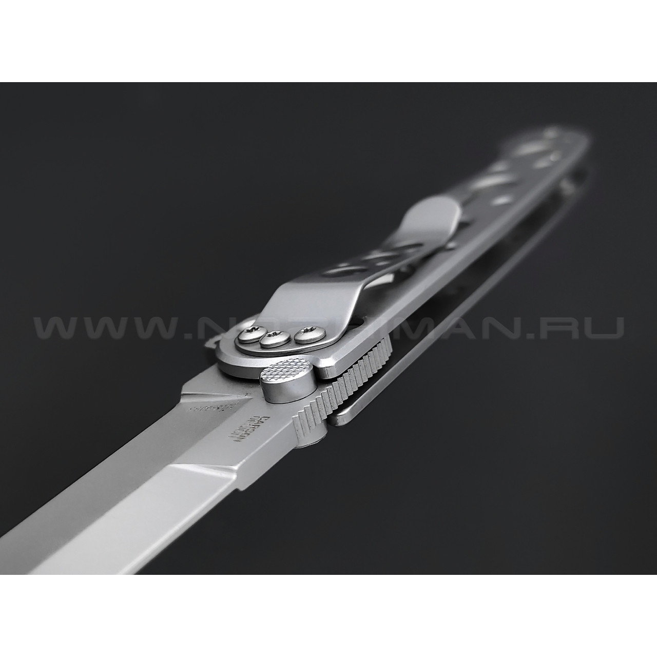 Нож CRKT Carson M16-03SS Spear Point сталь Sandvik 12C27, рукоять Stainless steel