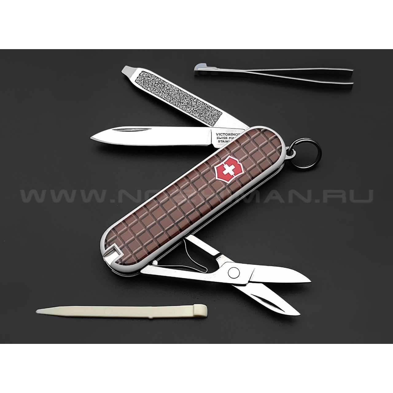 Швейцарский нож Victorinox 0.6223.842 Classic SD Chocolate (7 функции)