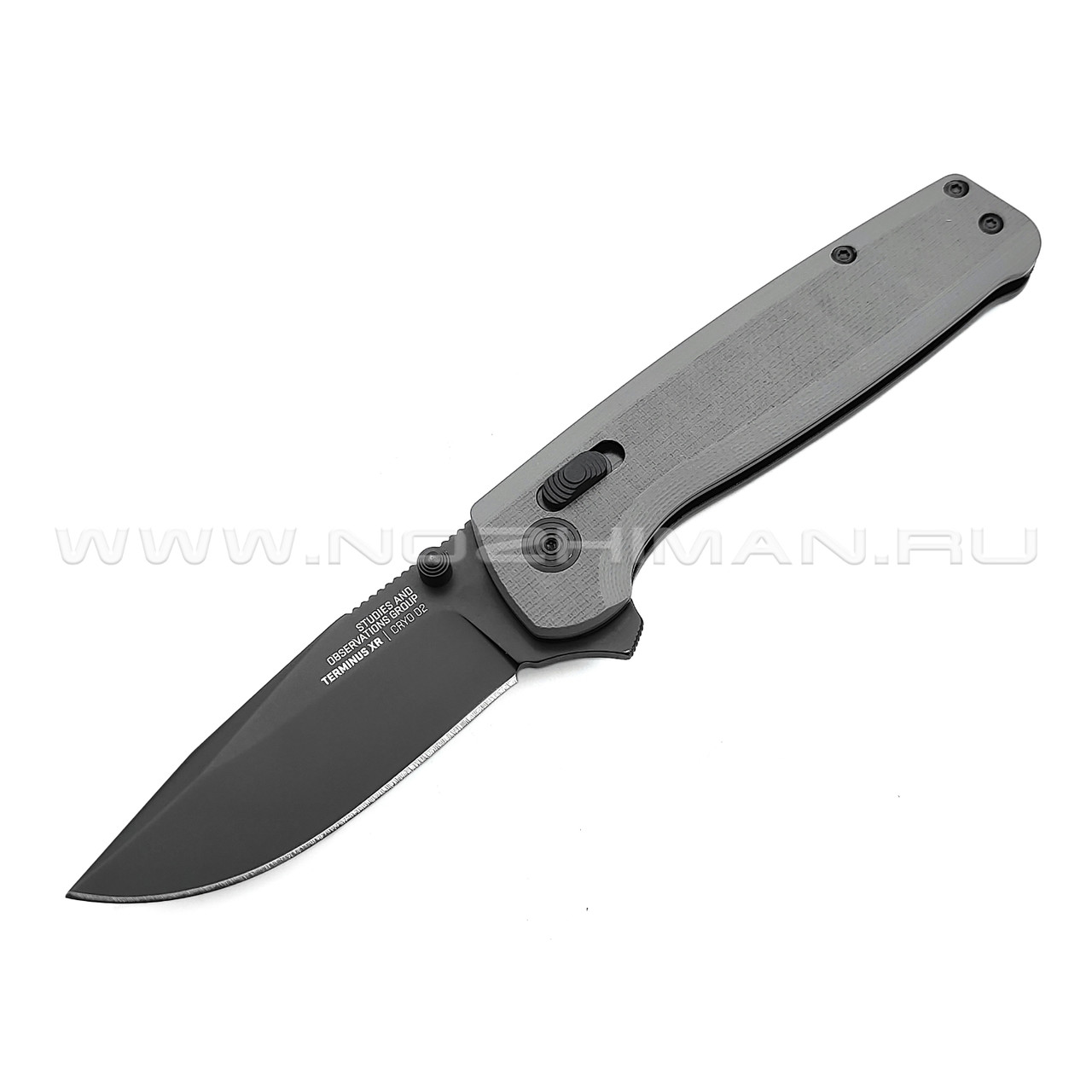 Нож SOG Terminus XR Grey TM1038-BX сталь Cryo D2, рукоять G10 grey