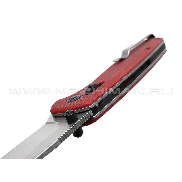 SOG складной нож Terminus XR TM1023-BX Crimson сталь Cryo D2 стоунвош, рукоять G10 красный