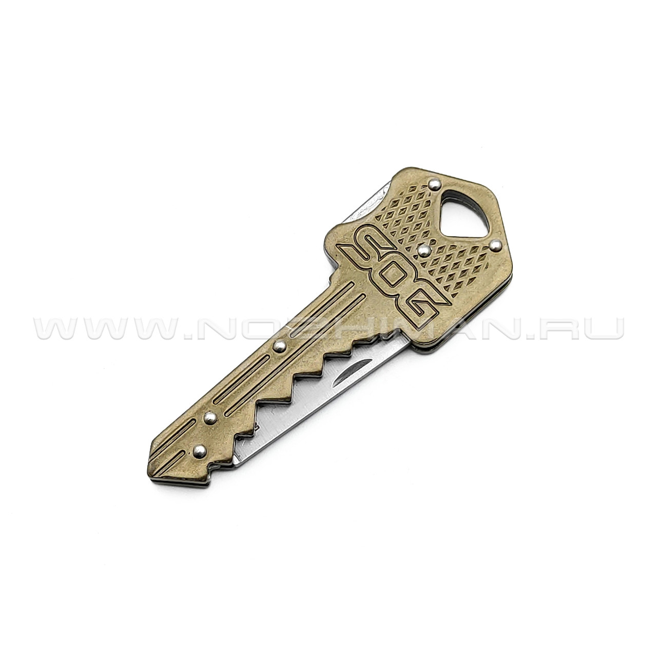 Нож SOG Key Knife KEY102 сталь 420J2, рукоять Stainless steel
