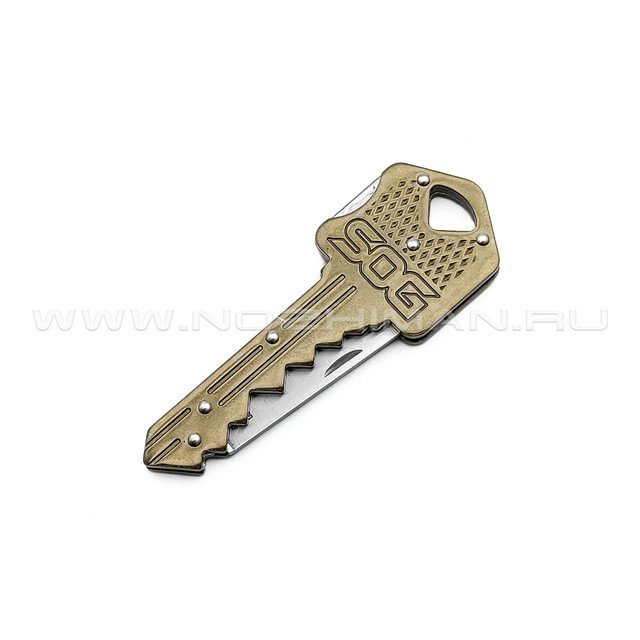 Нож SOG Key Knife KEY102 сталь 420J2, рукоять Stainless steel
