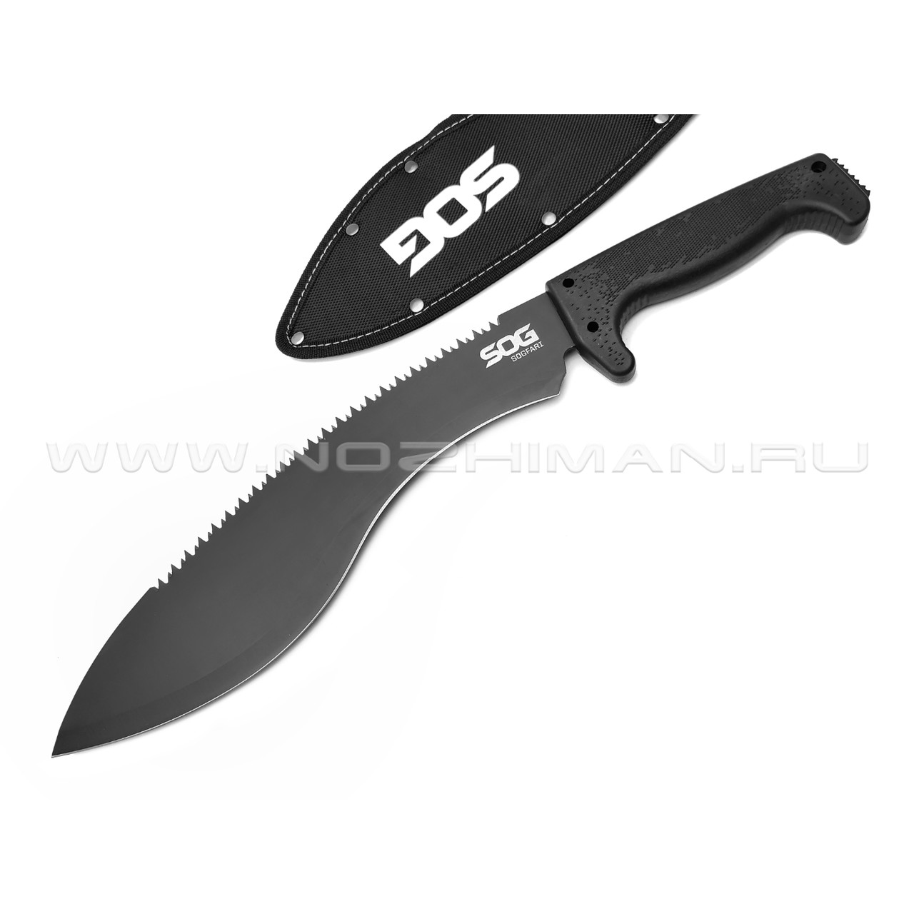 Кукри SOG Sogfari Kukri MC11N сталь 3Cr13, рукоять Kraton