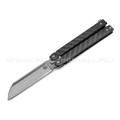 Нож Atroposknife Пират лайт сталь D2, рукоять Carbon fiber Нож Atroposknife Пират лайт сталь D2, рукоять Carbon fiber
