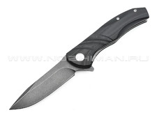 TuoTown нож SQ21-B сталь D2, рукоять G10 black