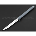 TuoTown нож BDJ-GR сталь D2 satin, рукоять Grivory Grey TuoTown нож BDJ-GR сталь D2 satin, рукоять Grivory Grey