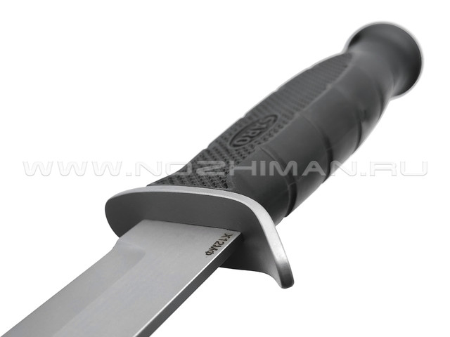 Saro нож НР-43 сталь Х12МФ, рукоять резина