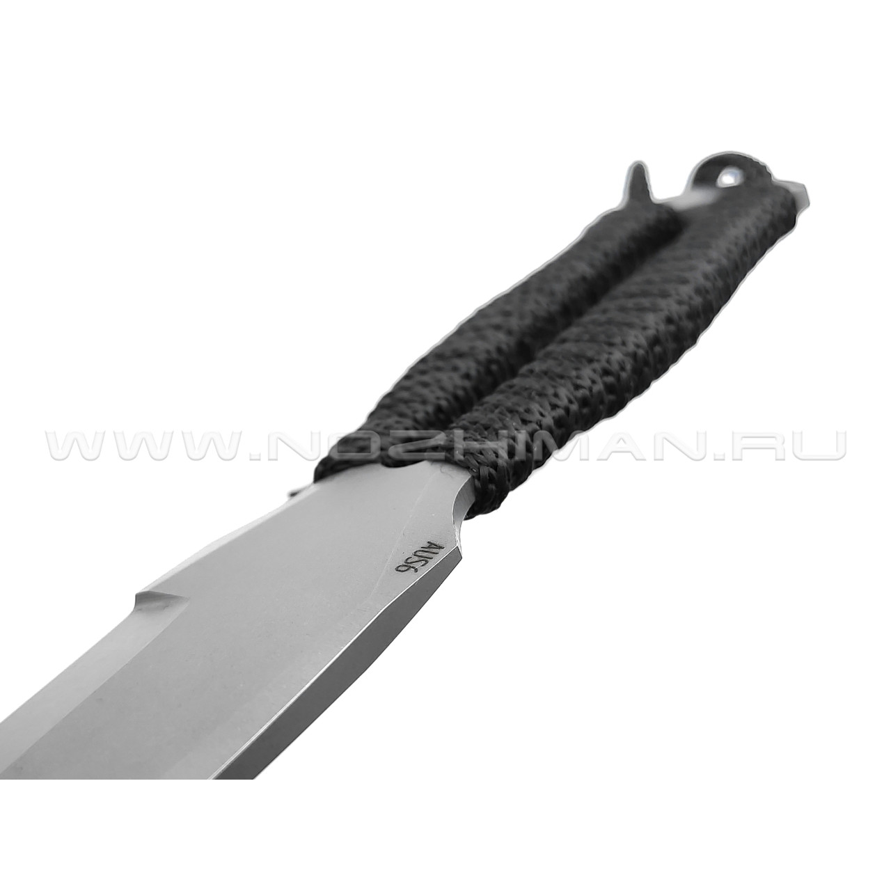 Saro нож Лис-7 сталь Aus-6, рукоять веревка