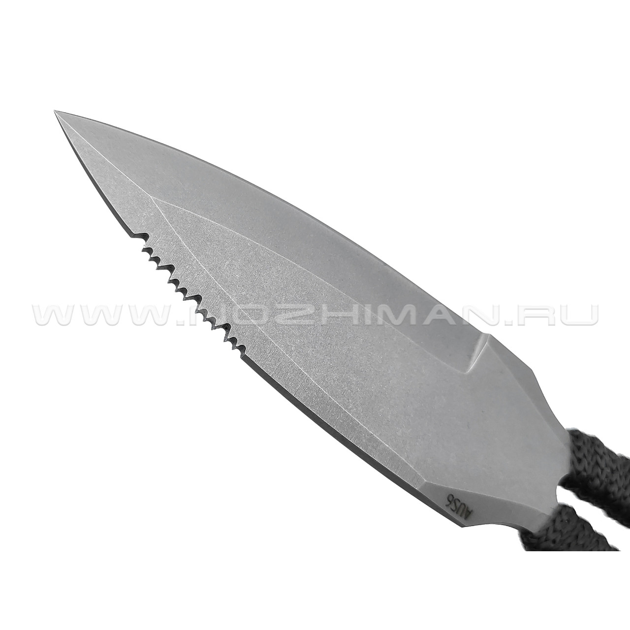 Saro нож Лис-7 сталь Aus-6, рукоять веревка