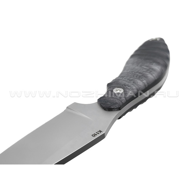 Saro нож Белка Next сталь K110, рукоять G10 black