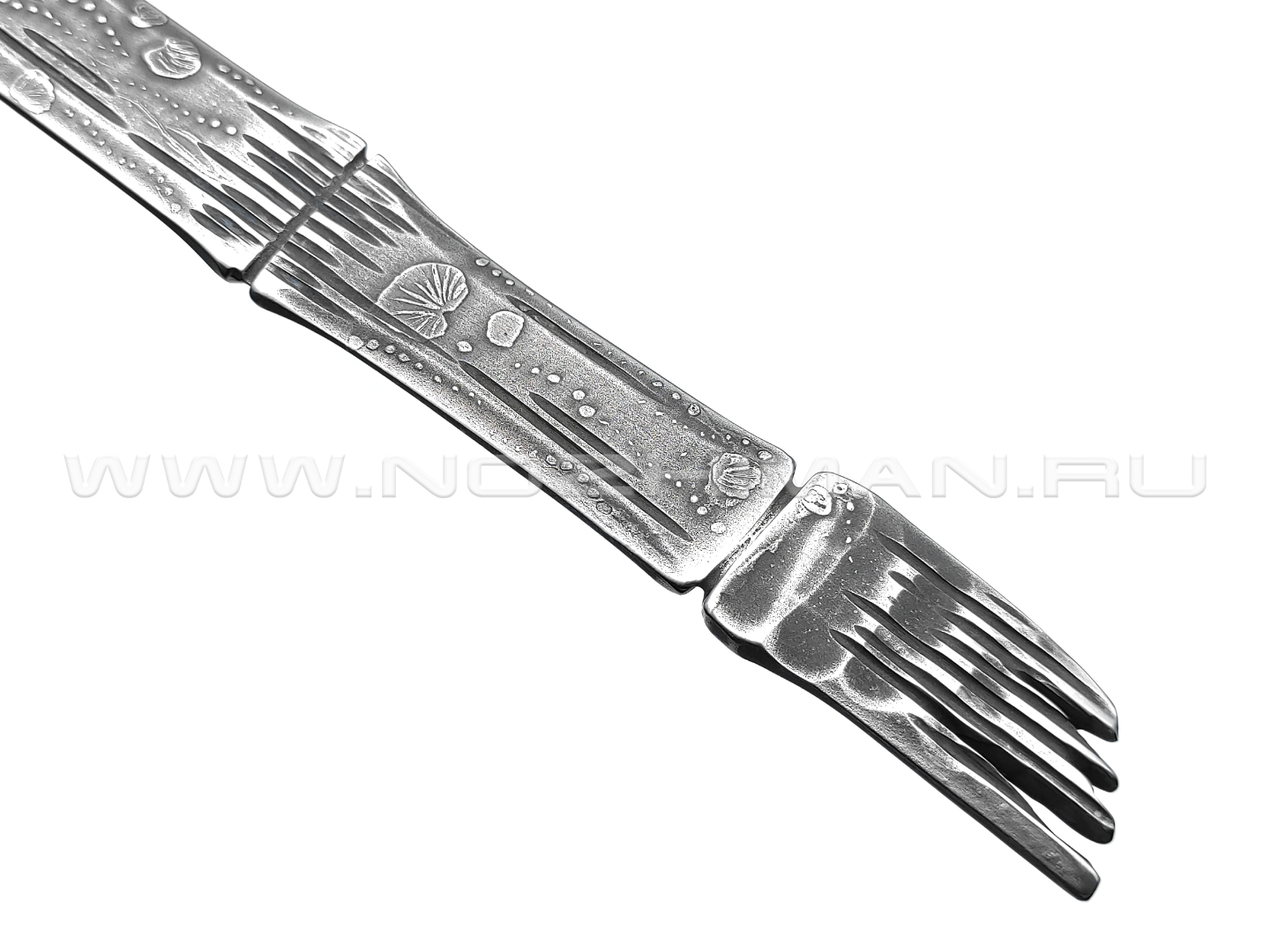 Волчий Век эксклюзивный скелетный нож, сталь PGK WA, рукоять сталь