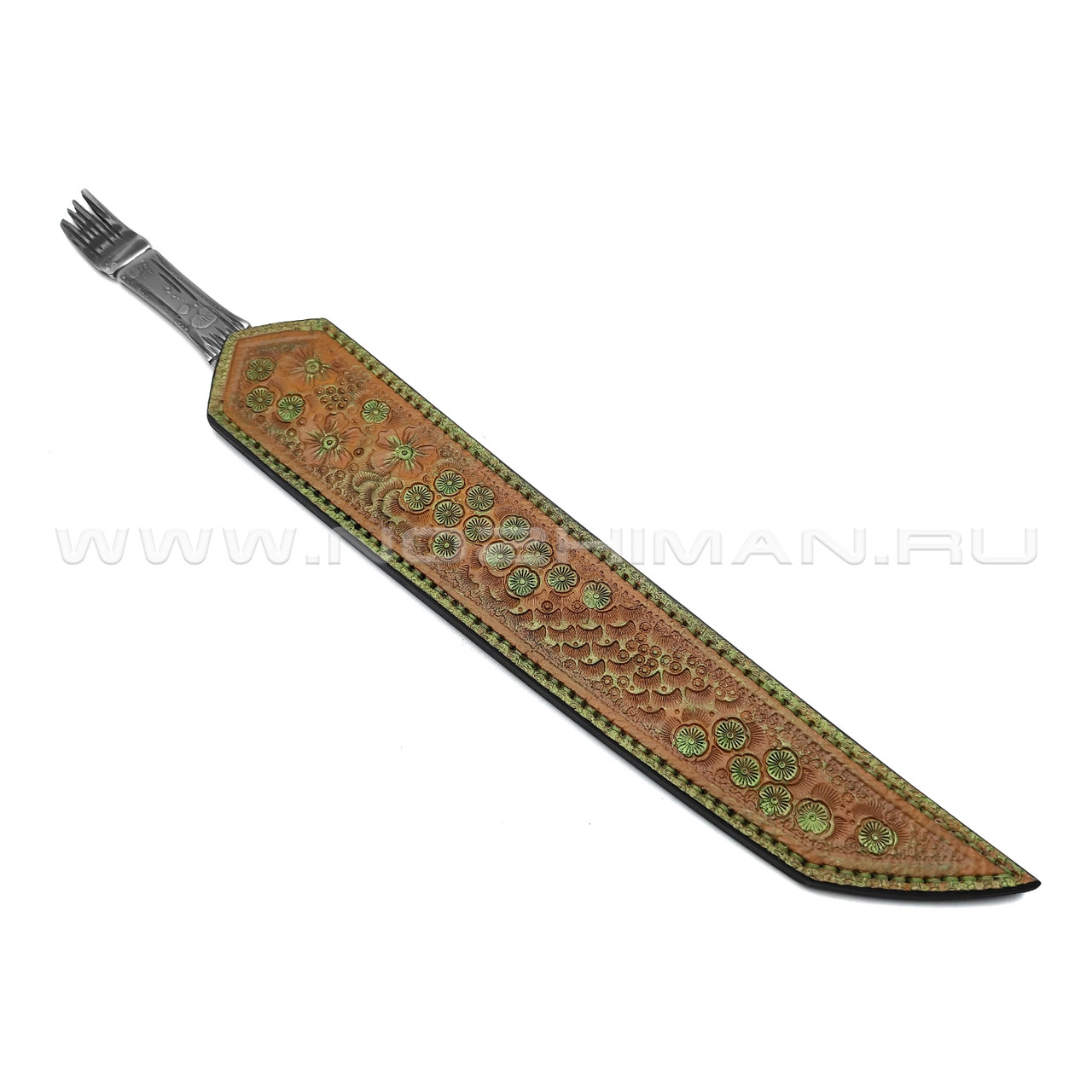 Волчий Век эксклюзивный скелетный нож, сталь PGK WA, рукоять сталь