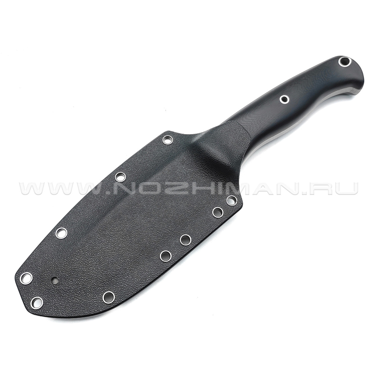 Волчий Век нож Ямской сталь PGK WA, рукоять G10 black