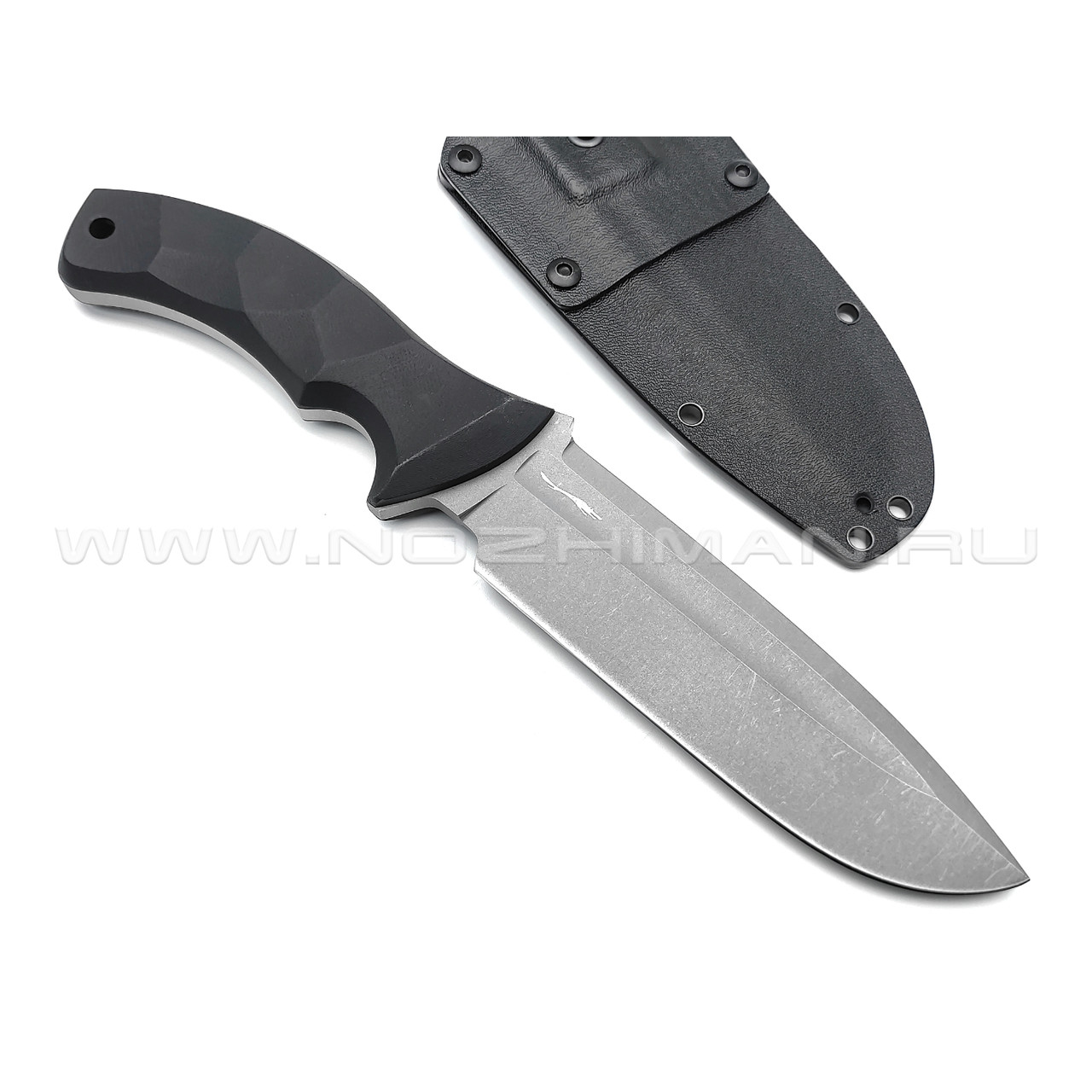 Волчий Век нож Команданте Tactical Edition сталь PGK WA, рукоять G10 black