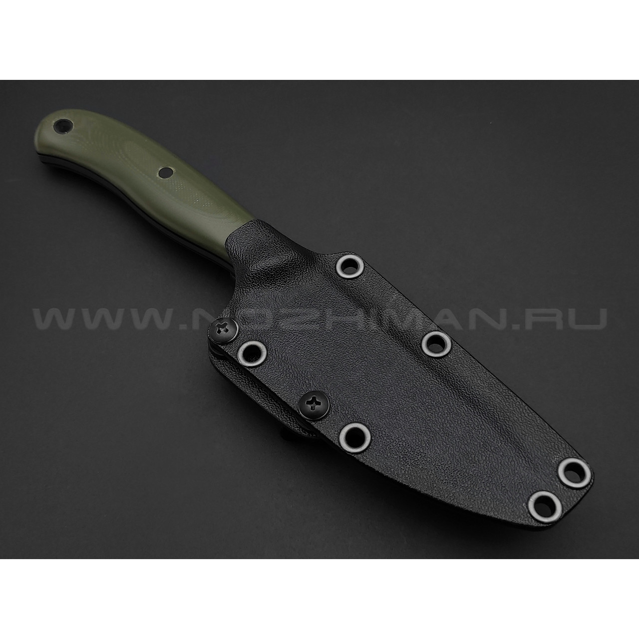 Волчий Век нож Mark-I сталь Niolox WA, рукоять G10 OD green