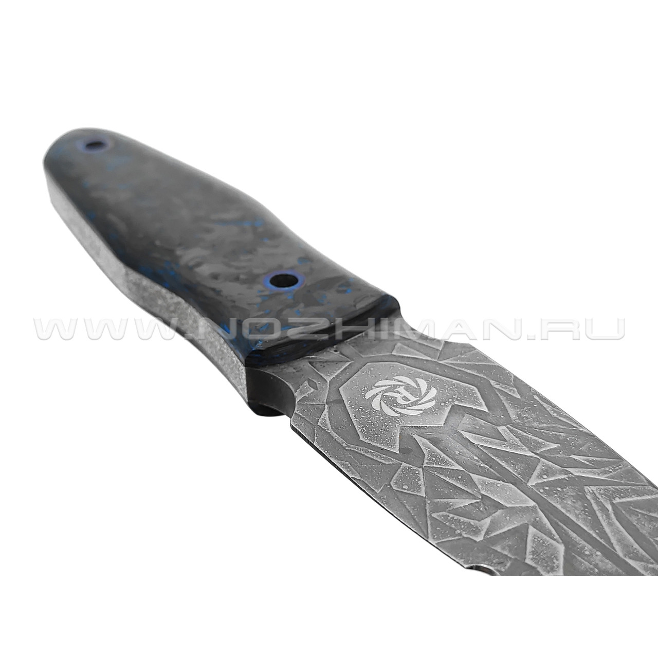 Neyris Knives нож TaoRan сталь CPM 3V, рукоять Carbon fiber blue