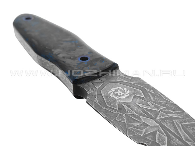 Neyris Knives нож TaoRan сталь CPM 3V, рукоять Carbon fiber blue