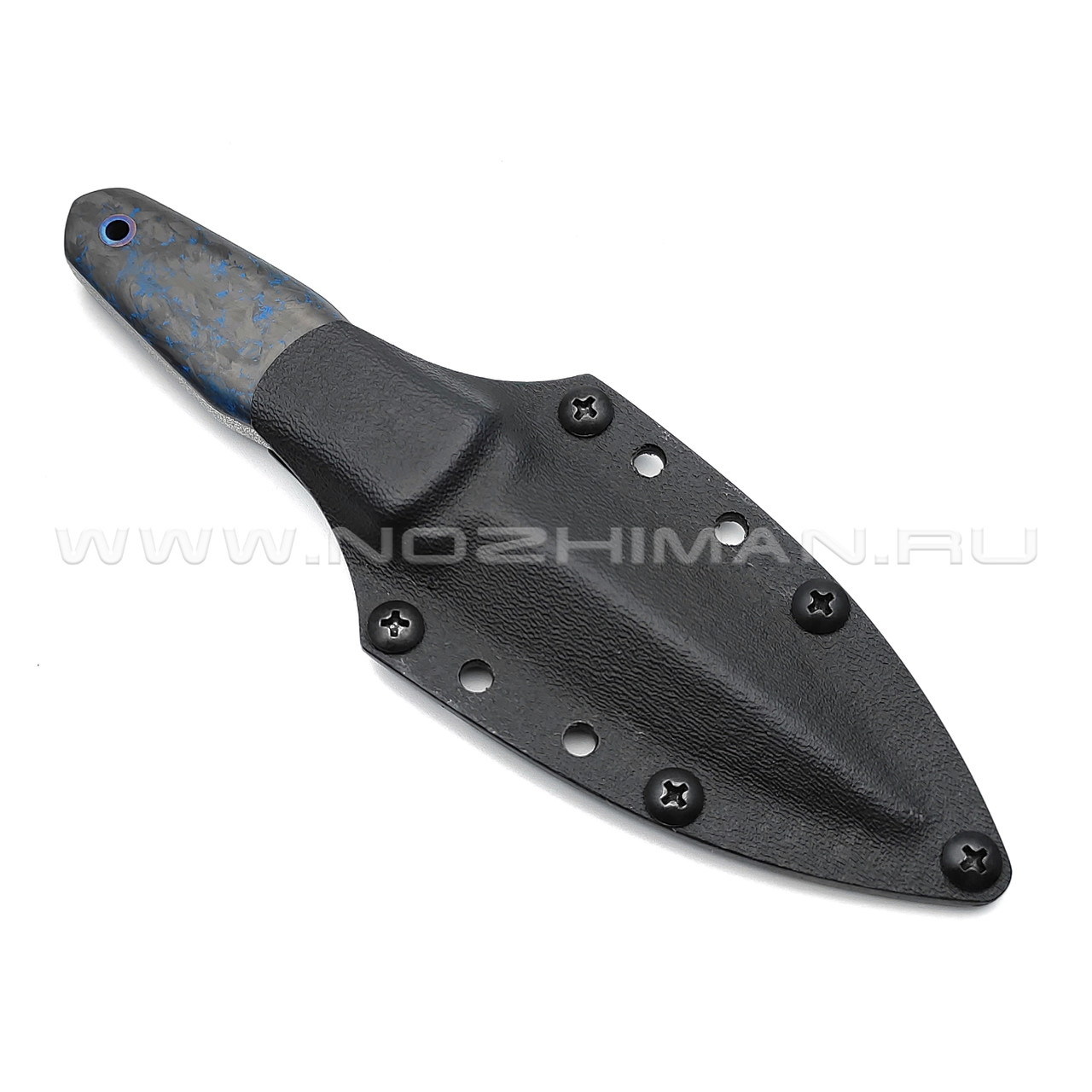 Neyris Knives нож TaoRan сталь CPM 3V, рукоять Carbon fiber blue