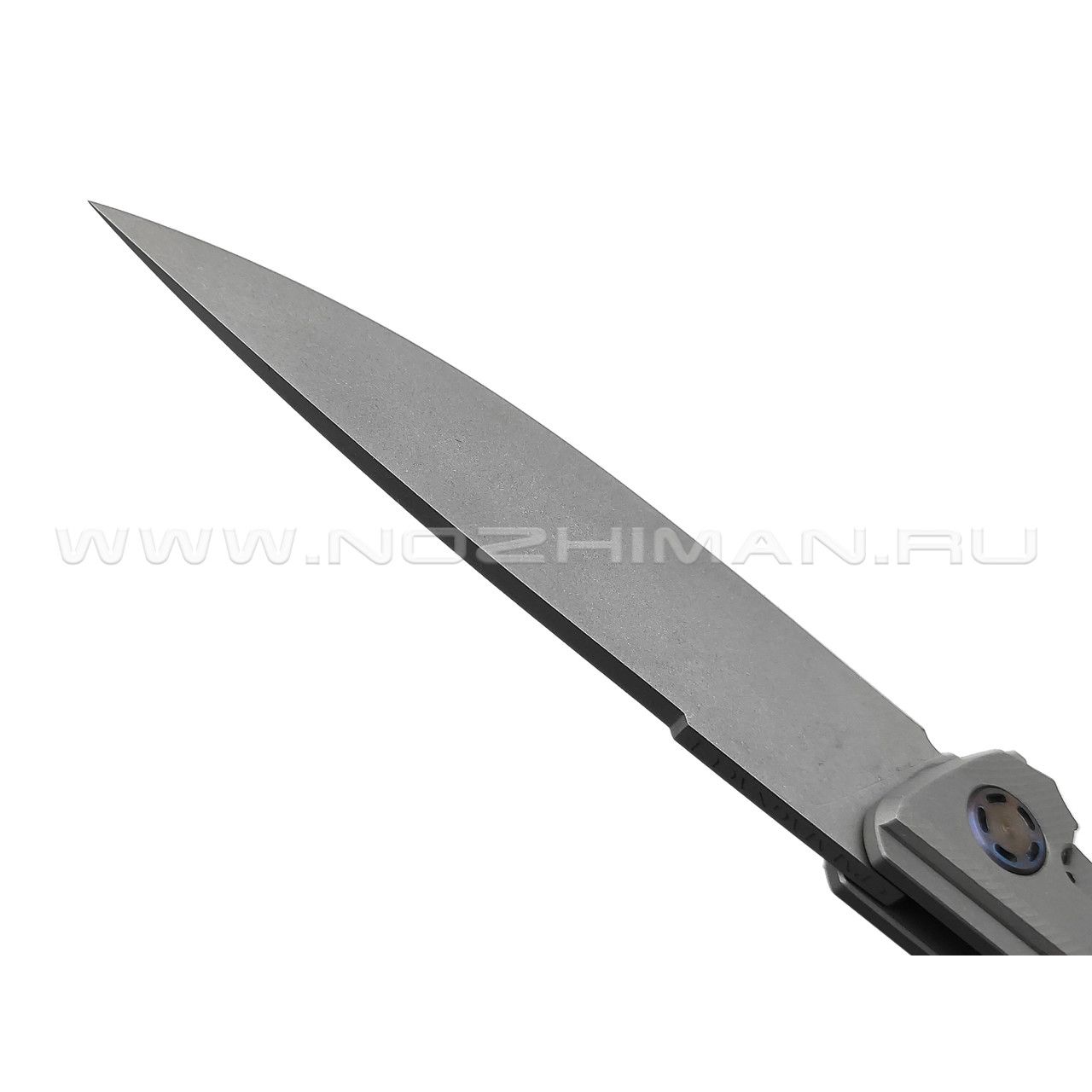 Neyris Knives нож Kout сталь CPM Magnacut, рукоять Титан, Carbon fiber Arctic Storm