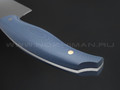 Набор из 3 кухонных ножей, сталь N690, рукоять G10 navy (Товарищество Завьялова)