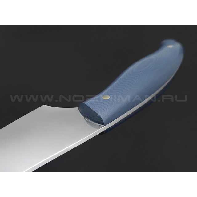 Набор из 3 кухонных ножей, сталь N690, рукоять G10 navy (Товарищество Завьялова)