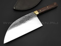 Нож "Сербский Шеф" сталь N690, рукоять дерево венге, латунь (Товарищество Завьялова)