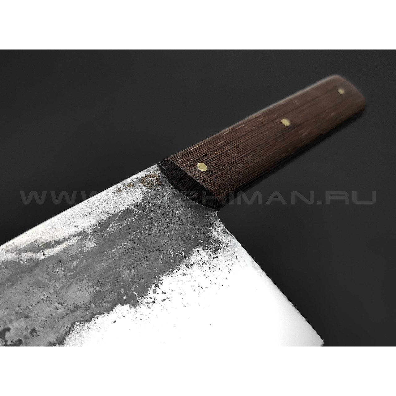 Нож "Сербский Шеф" сталь K340, рукоять дерево венге (Товарищество Завьялова)
