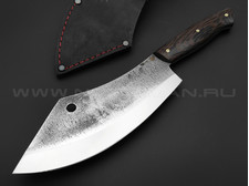 Товарищество Завьялова нож Биг Фуд сталь N690, рукоять Дерево венге