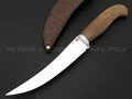 Филейный нож №2, сталь N690, рукоять орех (Товарищество Завьялова)
