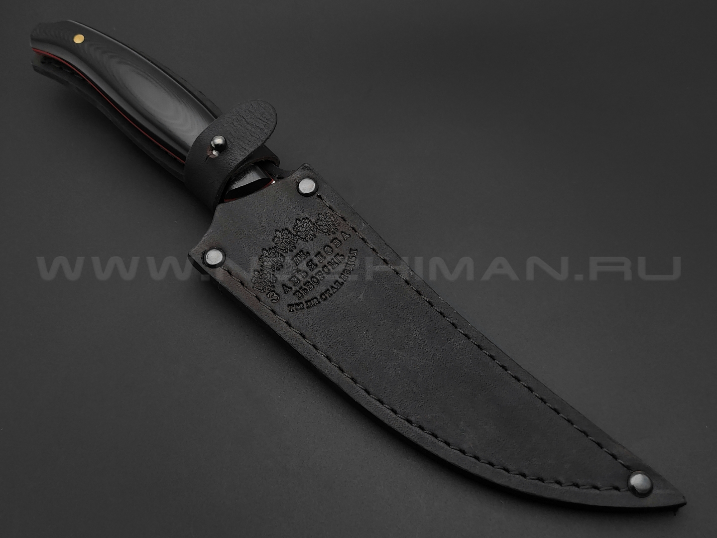 Нож "Филейный-НМ" сталь N690, рукоять G10 black (Наследие)