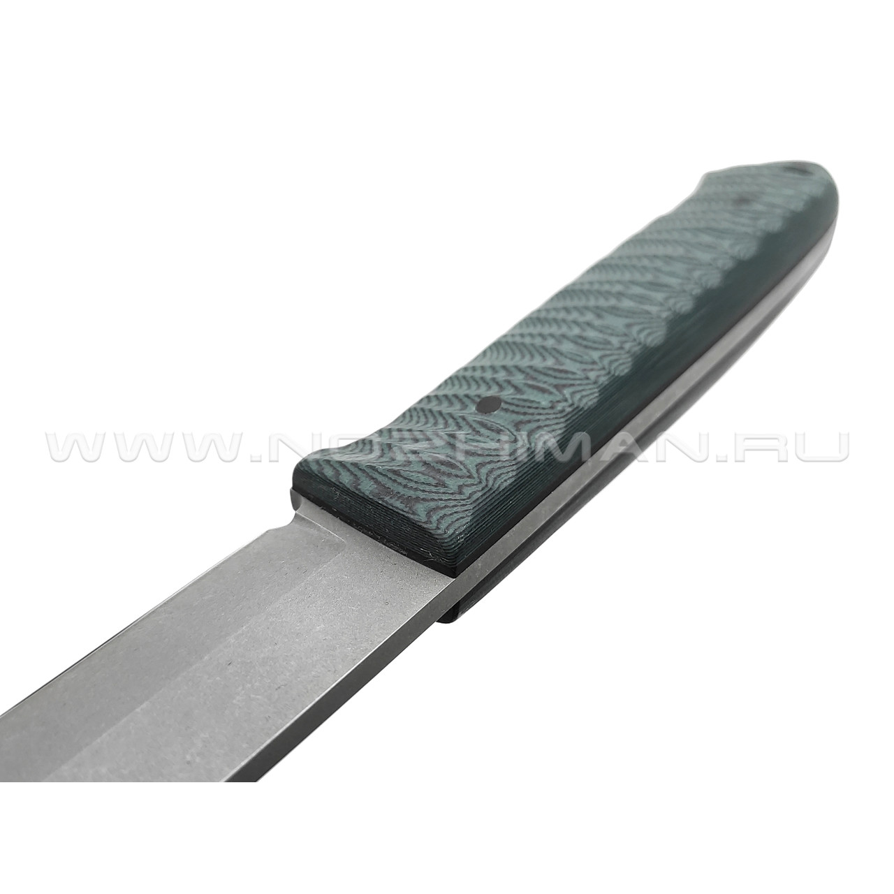 Апус нож Raider Bush сталь N690 стоунвош, рукоять G10 hunter & black