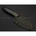 Апус нож Shorty сталь K110, рукоять G10 black