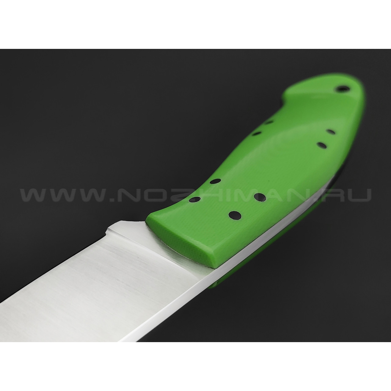 Апус нож Thorn сталь K110 satin, рукоять G10 green