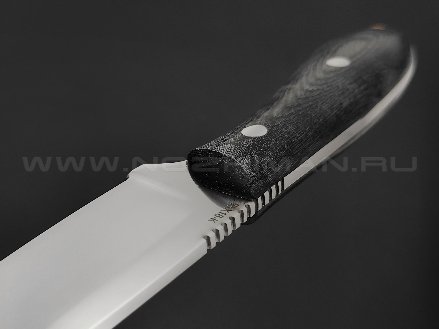 Нож "Север-1" сталь 95Х18, рукоять микарта (Титов & Солдатова)