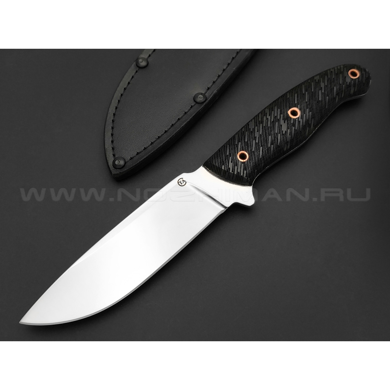 Нож "Сибирь-3" сталь 95Х18, рукоять граб (Титов & Солдатова)