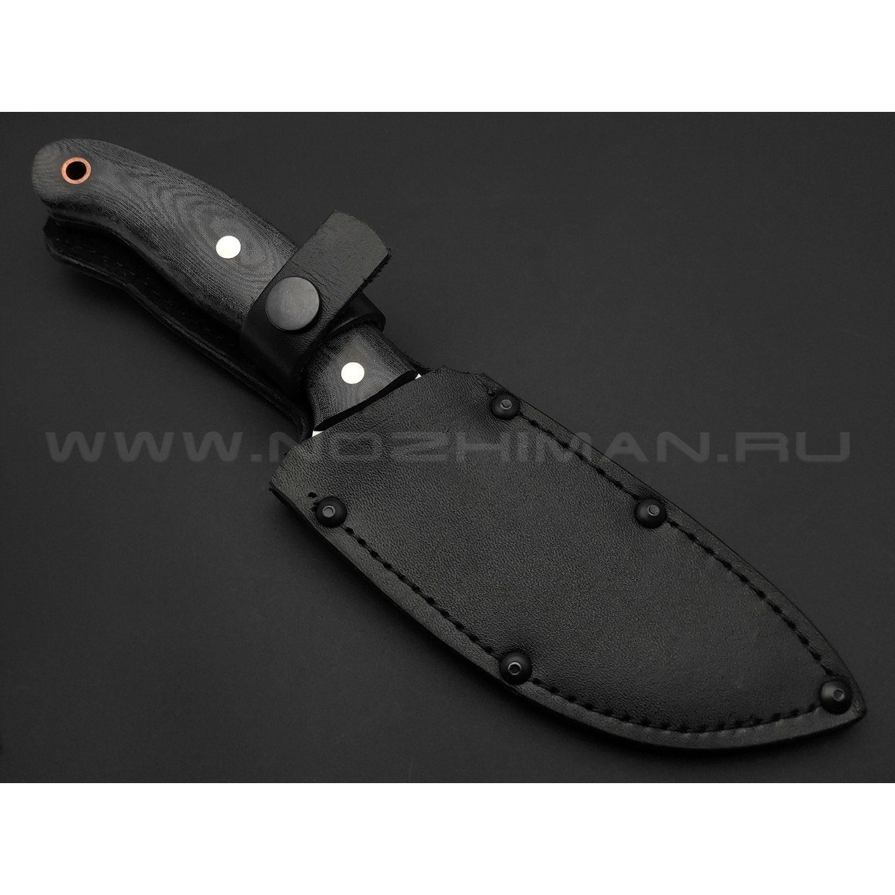 Нож "Юг-1" сталь 95Х18, рукоять микарта (Титов & Солдатова)