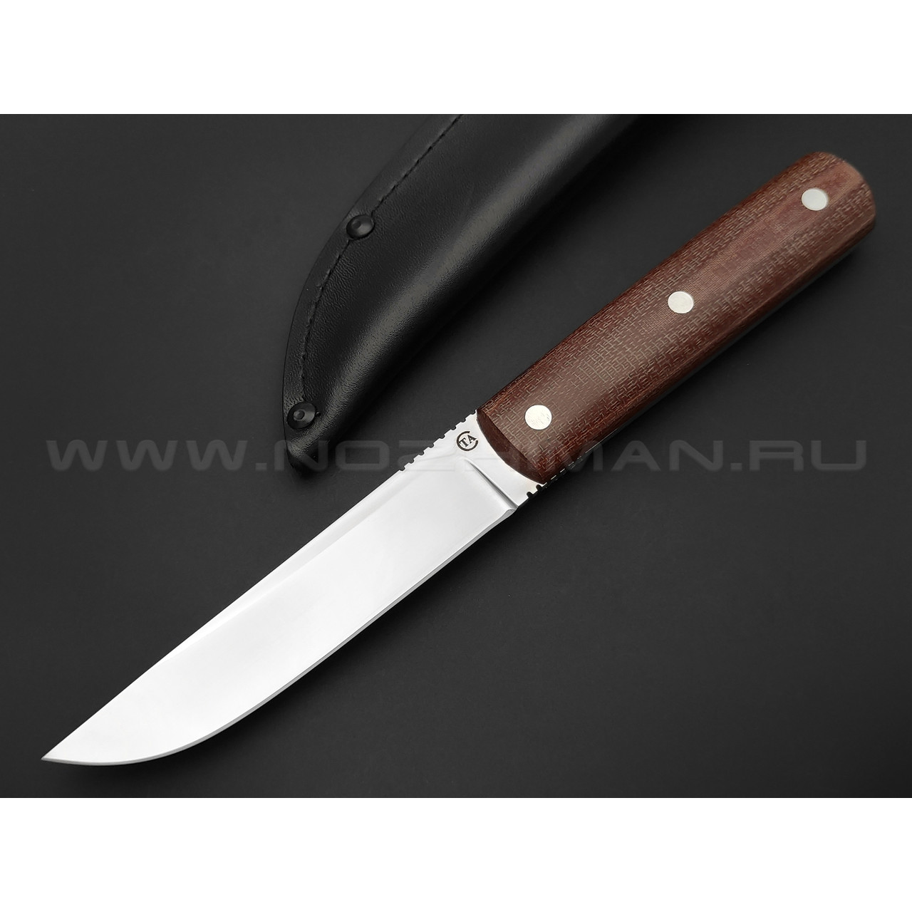 Нож "Дипломат" сталь 95Х18, рукоять микарта (Титов & Солдатова)