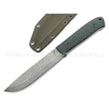 Апус нож Raider Bush сталь N690, рукоять G10 black & green