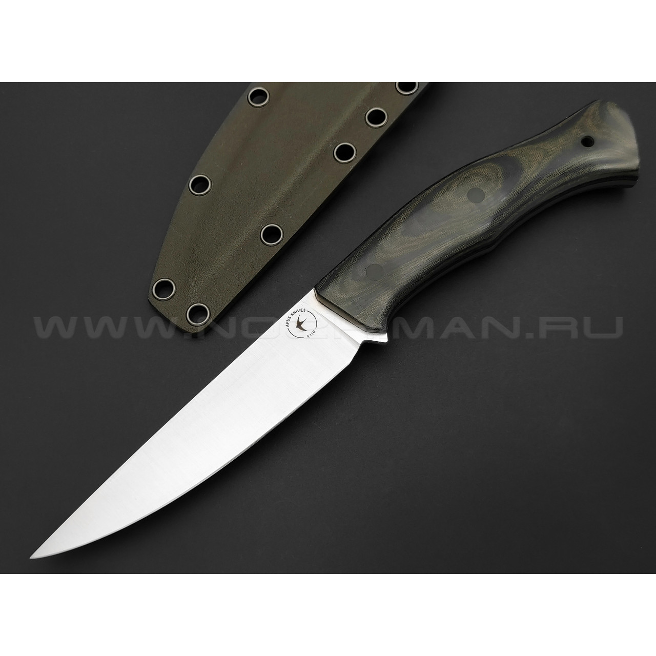 Апус нож Specter сталь K110, рукоять микарта