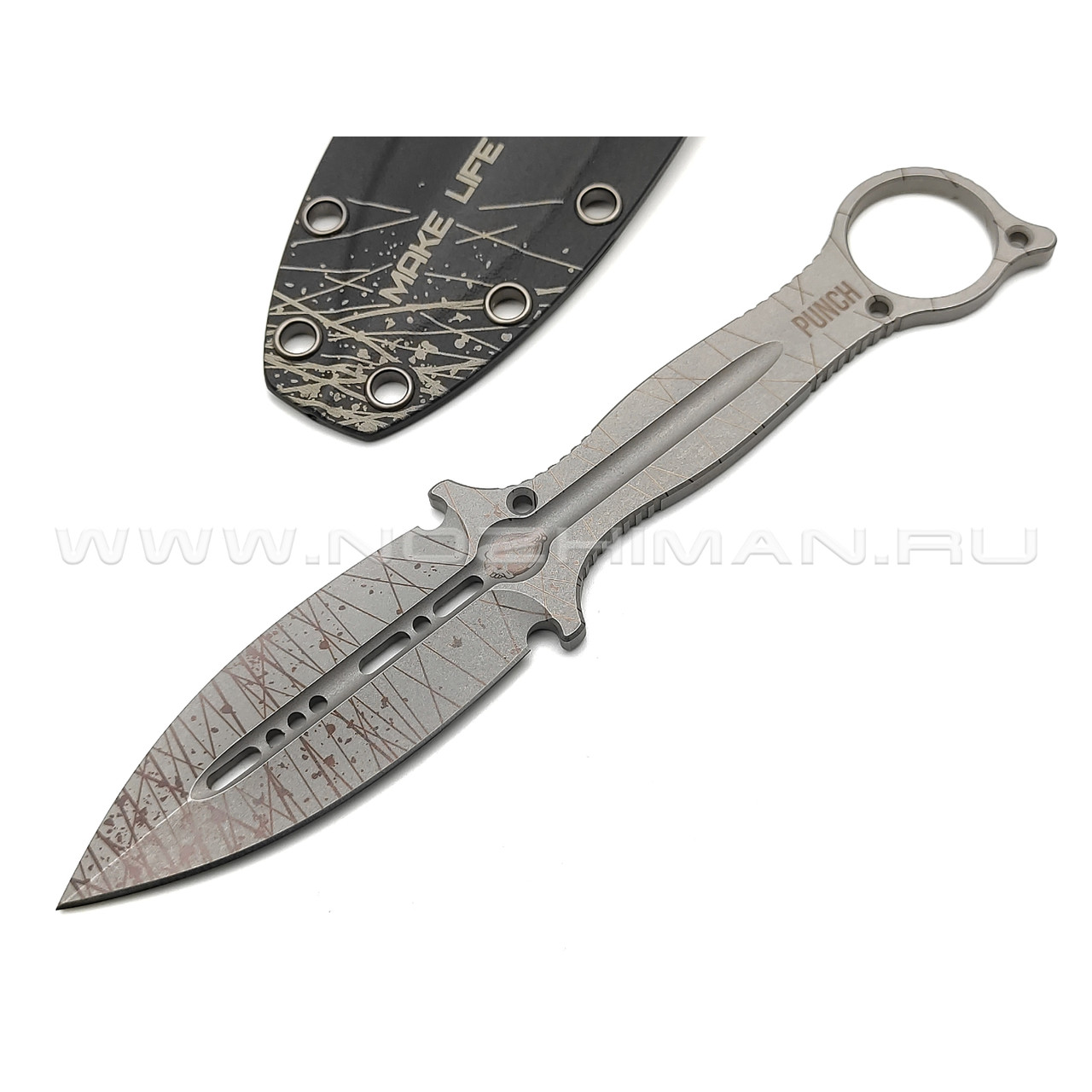 Brutalica нож Punch сталь Aus-8 стоунвош