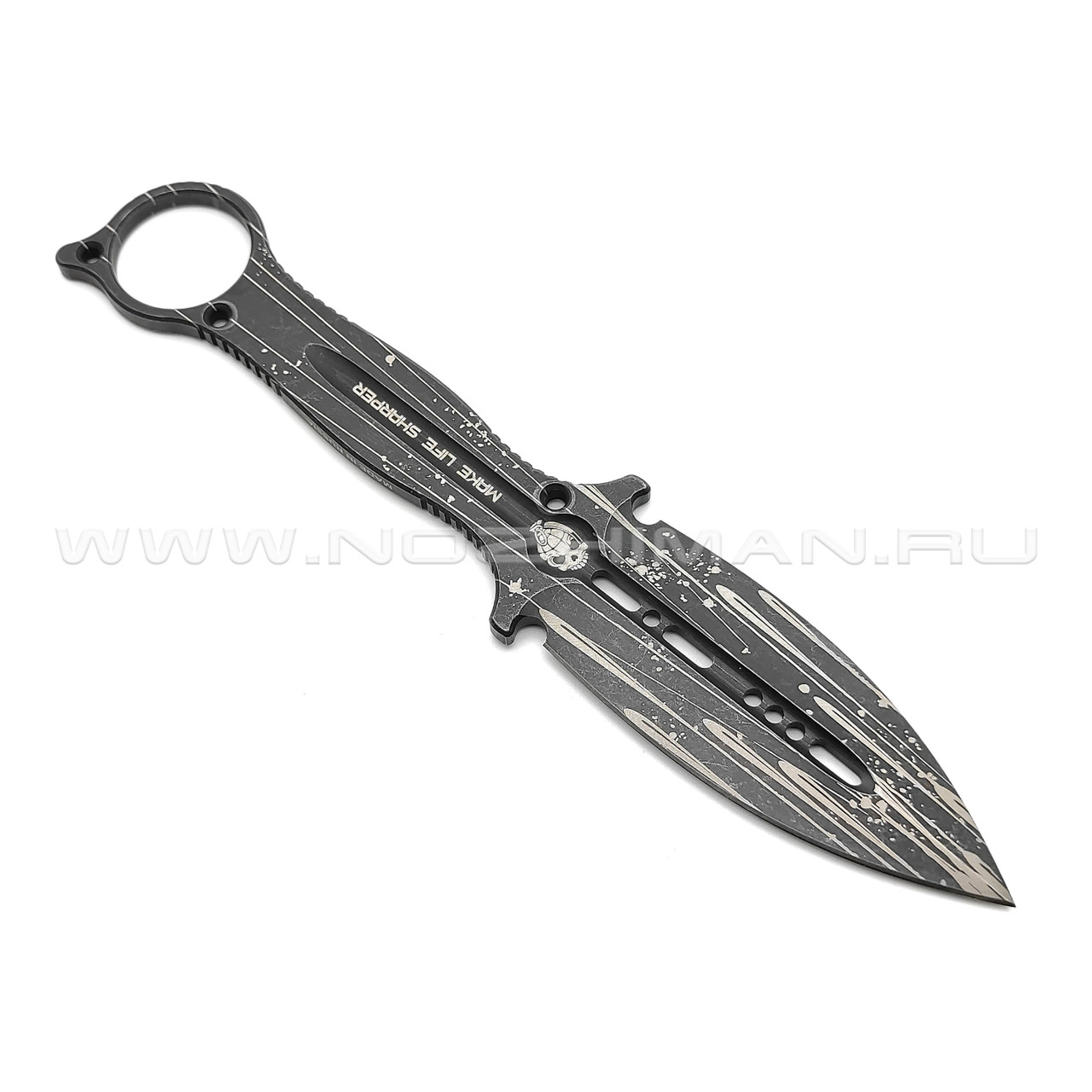 Brutalica нож Punch сталь Aus-8 блэквош