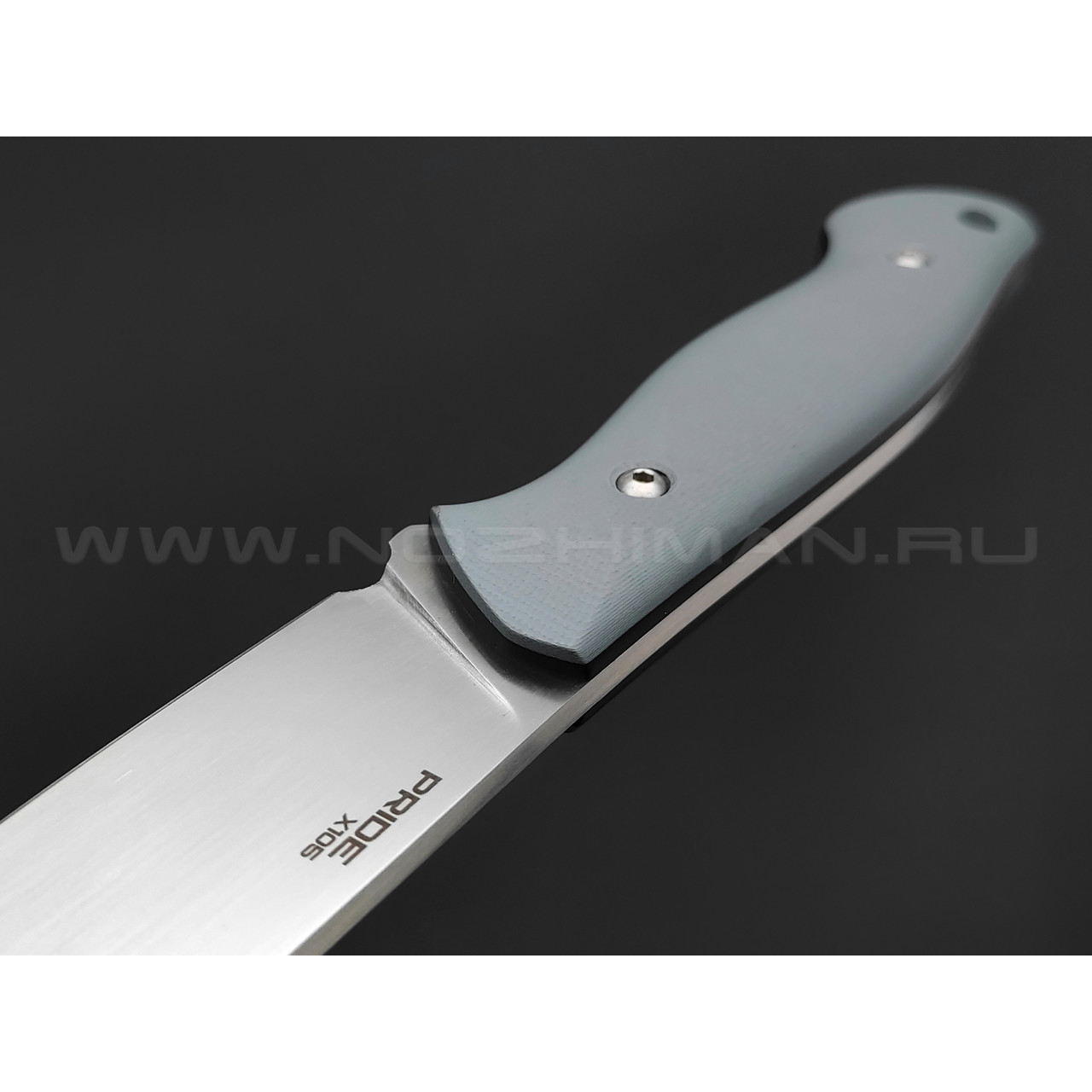 N.C.Custom нож Pride сталь X105 satin, рукоять G10 grey