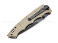 Нож Black Fox Tactical BF-705T SAI сталь 440С, рукоять G10 tan