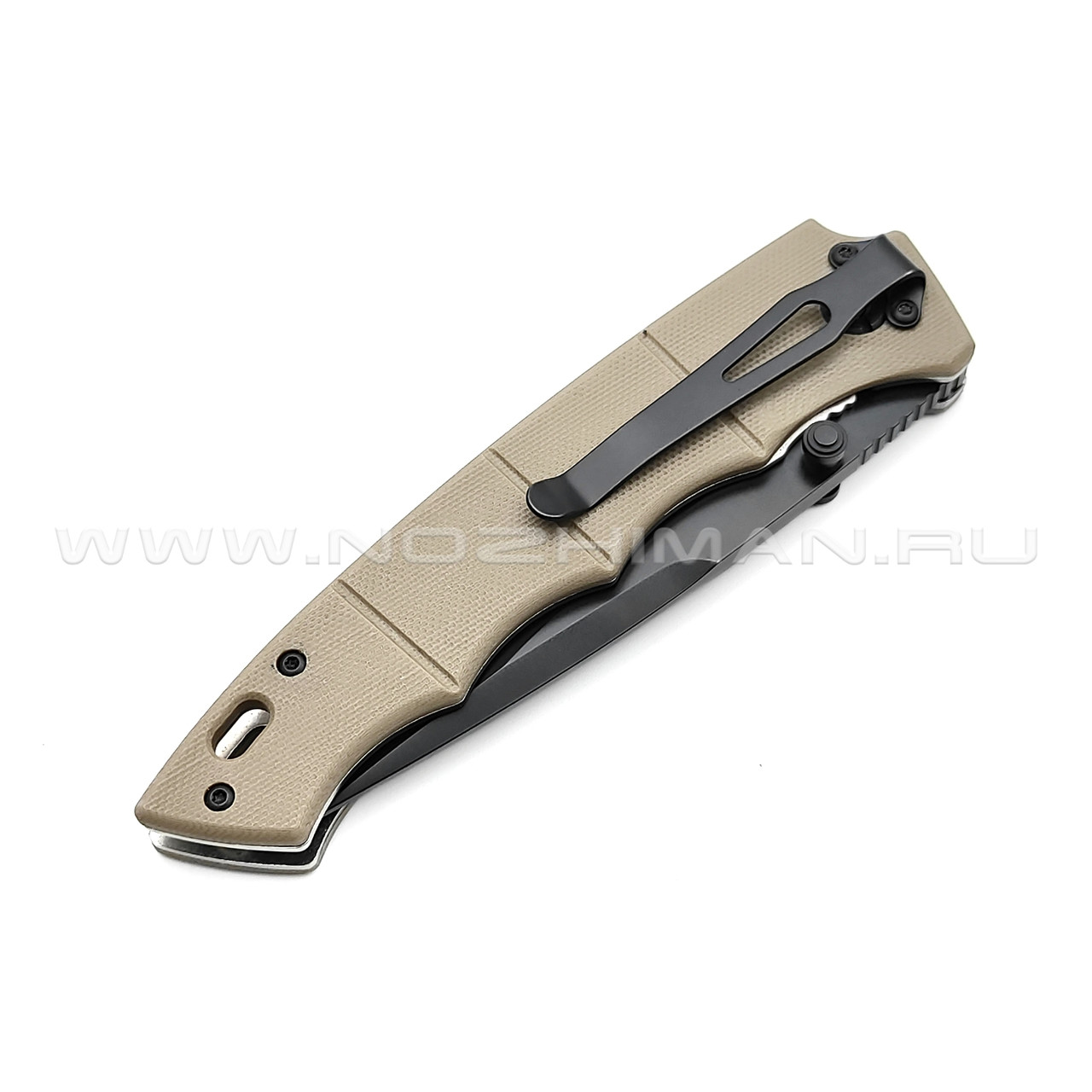 Нож Black Fox Tactical BF-705T SAI сталь 440С, рукоять G10 tan